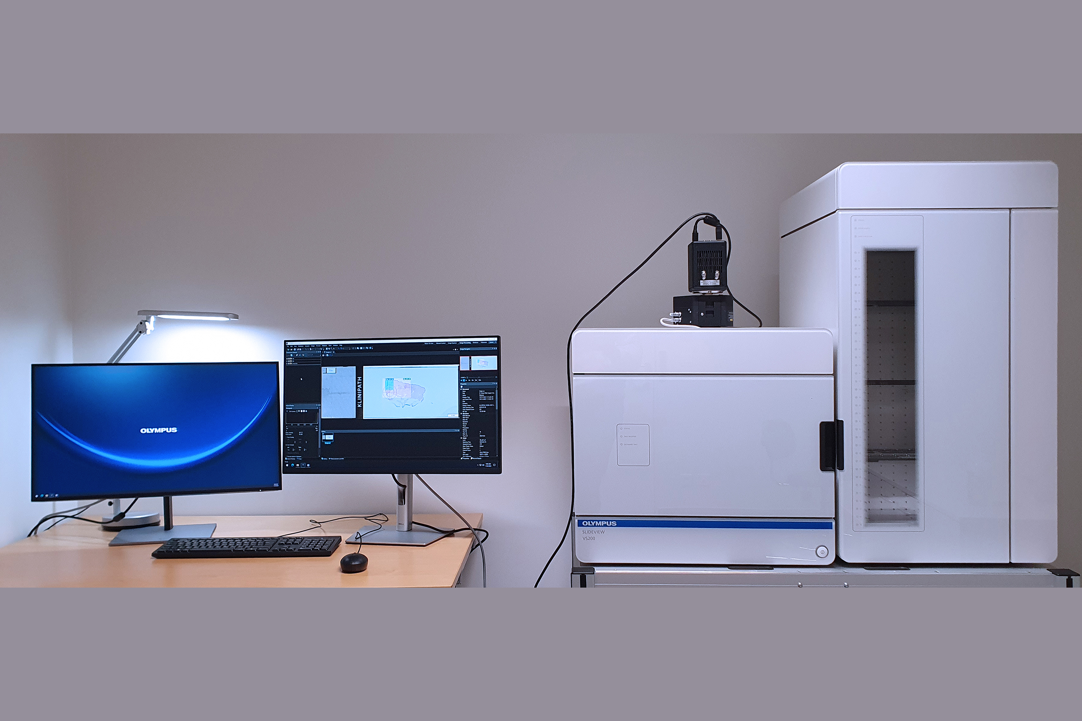 Scanner de lames, brightfield et fluorescence du 2x au 60x